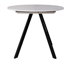 Стол Вита КР  D=900(1190)*790  Белый																								